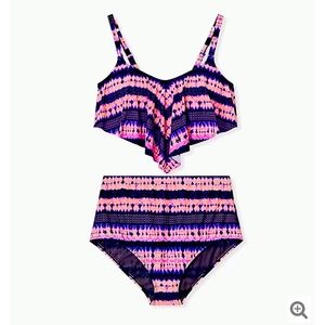 Tie-Dye Medallion Swimsuit